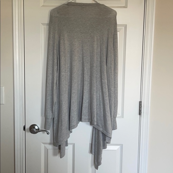 🤍 NWOT Lane Bryant Gray Cardigan - Picture 3 of 3